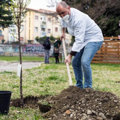 “La Scaletta”, la pizzeria che promuove la riforestazione urbana