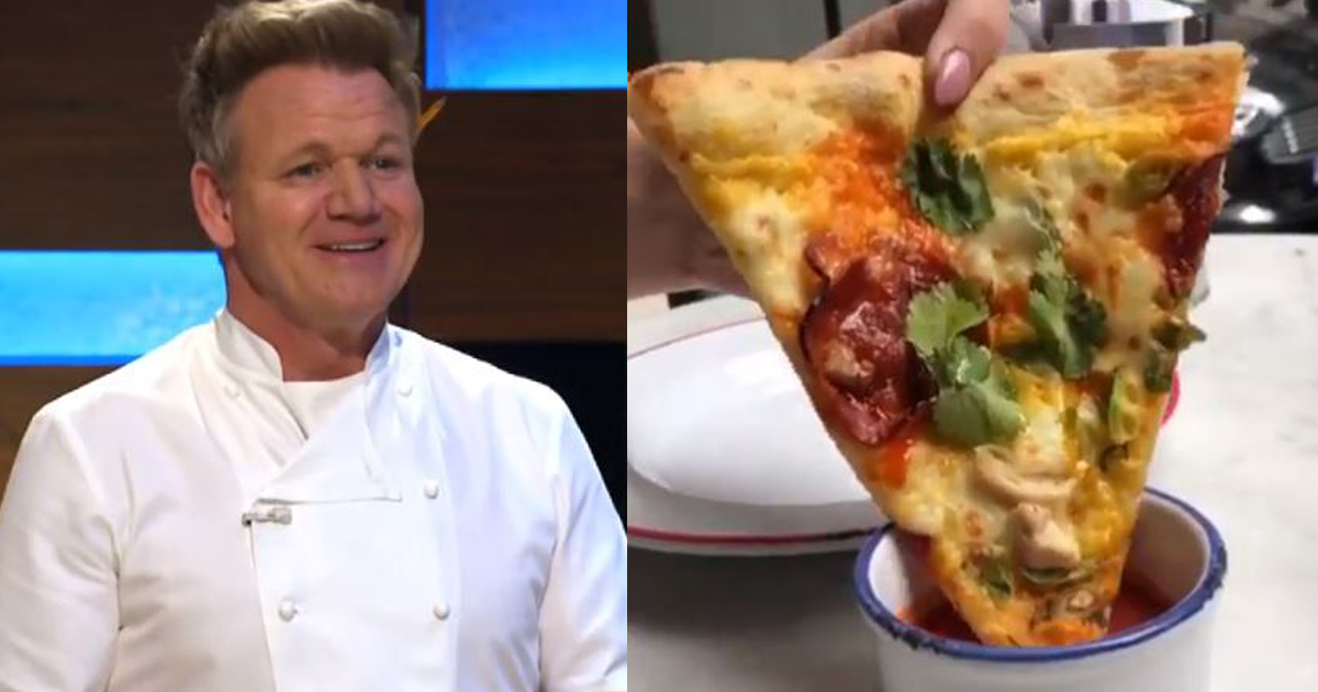 La pizza nel ketchup: Gordon Ramsay colpisce ancora!