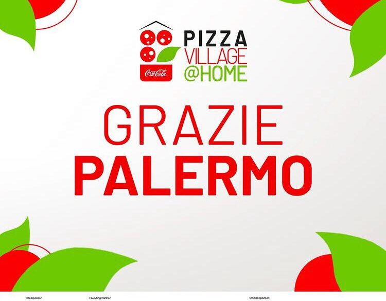 Palermo, grande successo del Coca Cola Pizza Village @Home