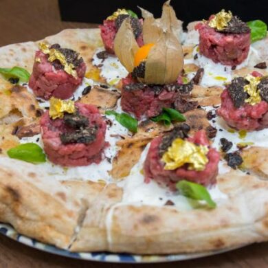 La Colazione del Principe, la pizza più costa di Puglia!