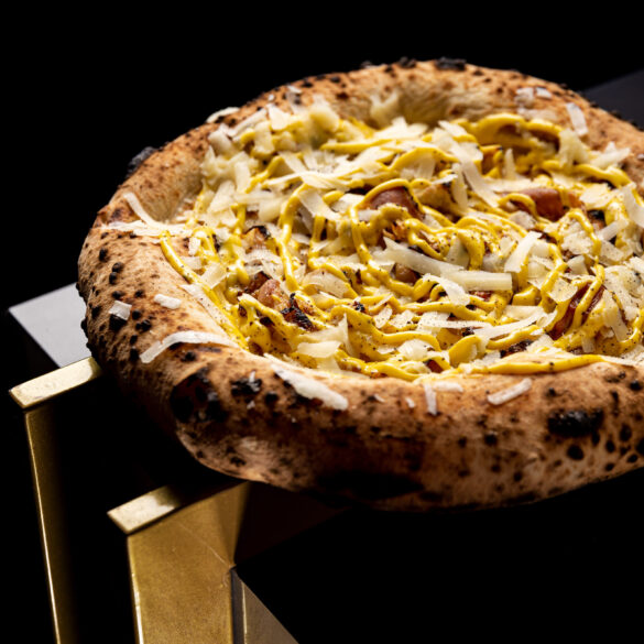 La ricetta della “Pizza Carbonara” di Pier Daniele Seu