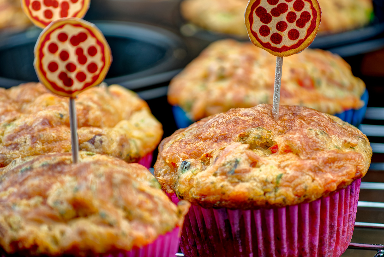 Muffin pizza: ricetta semplice, gustosa e veloce