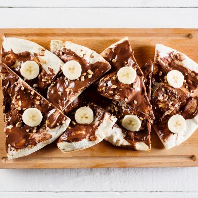 Pizza nutella, il comfort food a cui nessuno sa resistere